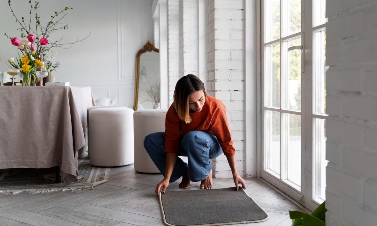 Extra Large Rug in Neutral Shades
