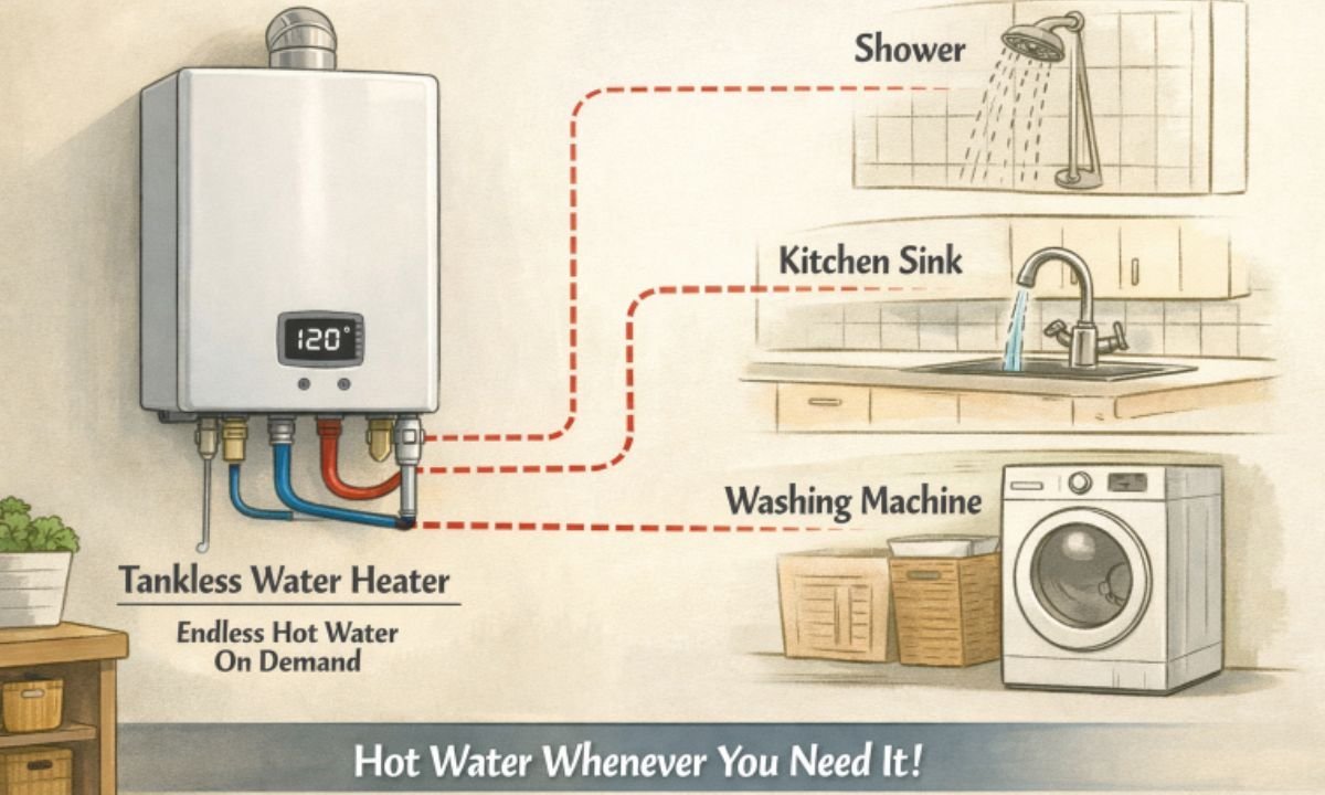 Tankless Water Heaters for Modern Homes