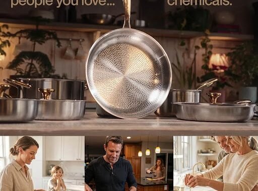 Durable Titanium Non Stick Frying Pan for Everyday Kitchen Use