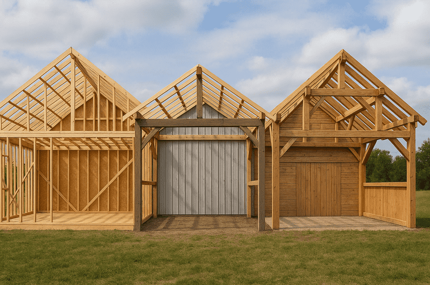 Timber Frame Kit vs Custom Home Build